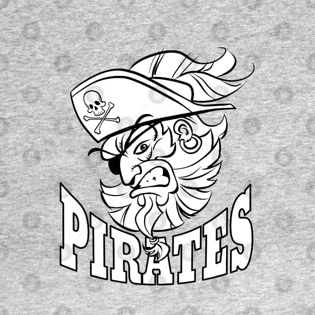 Pirates Mascot by Generic Mascots